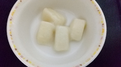 レンジで柔らか♡お餅♡おすまし雑煮