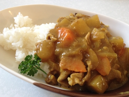 ☆コロコロ大根のあっさり和風カレー❤