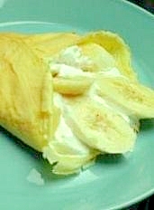 バナナクレープ