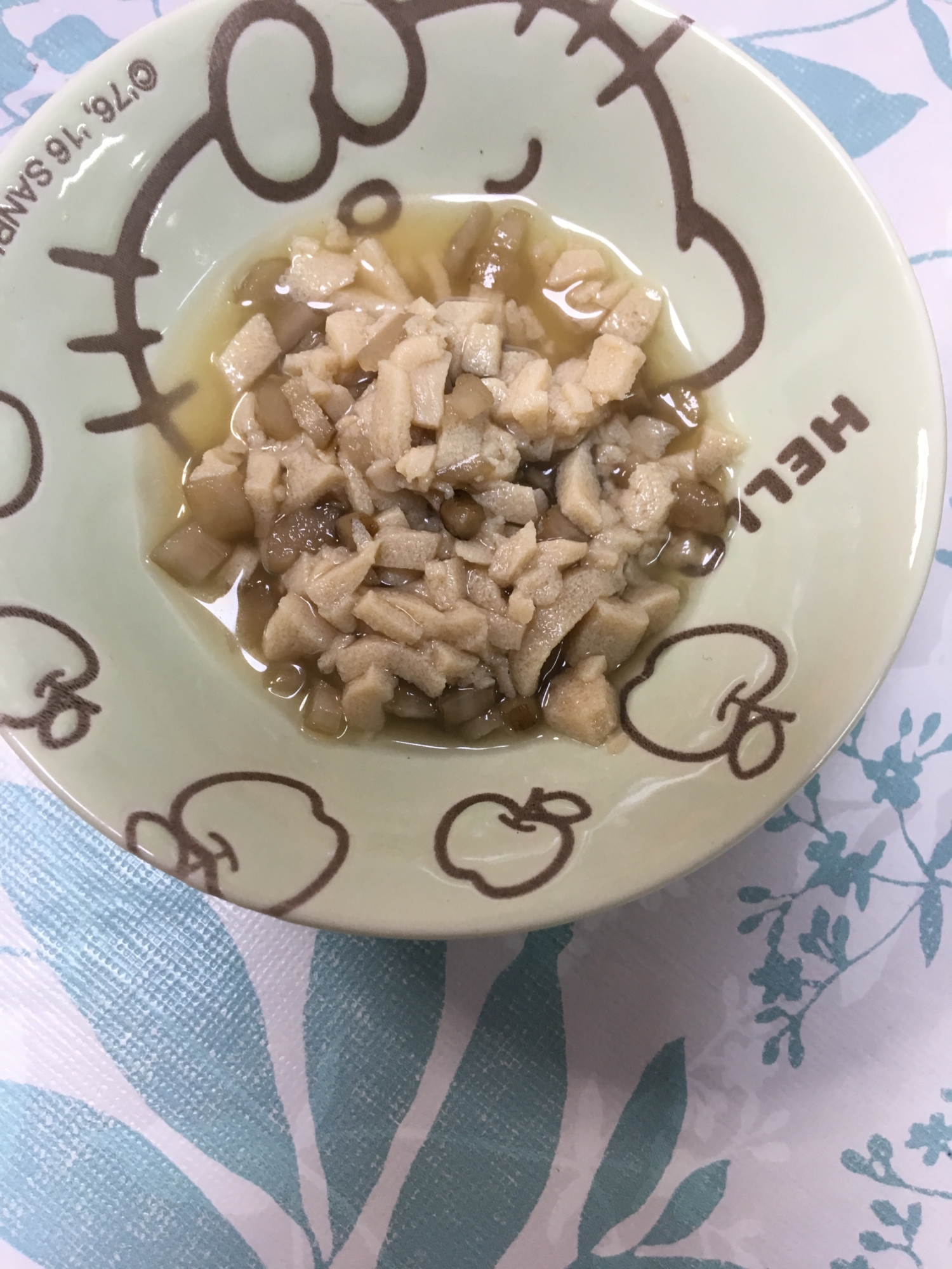 離乳食完了期☆高野豆腐と細ごぼうの煮物(*^^*)