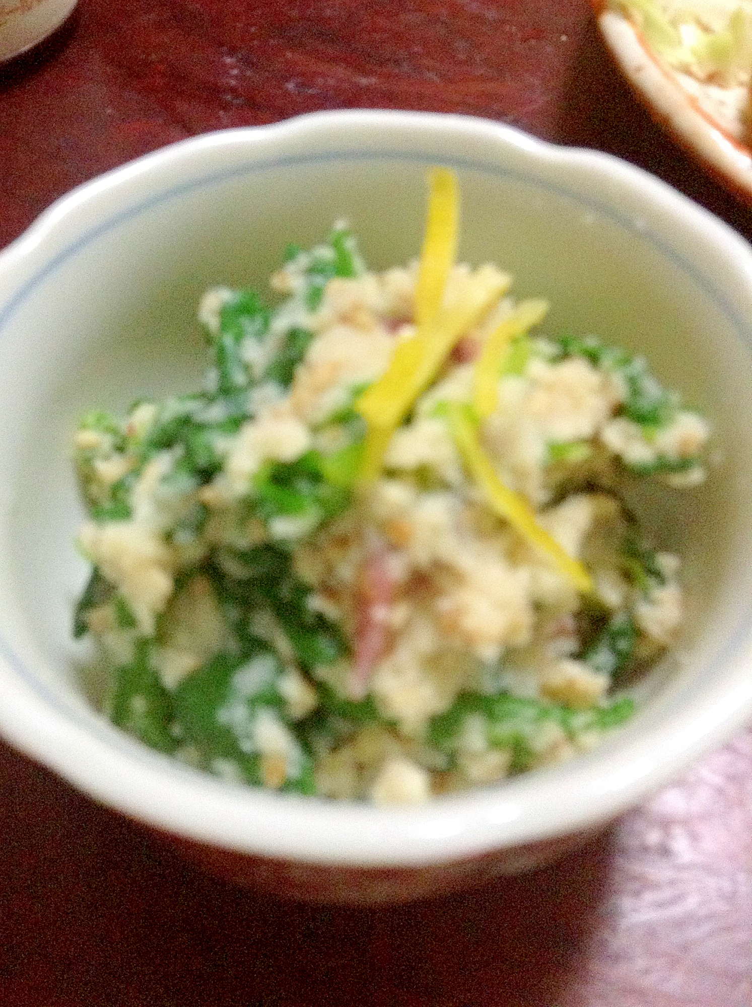 春菊の卯の花和え レシピ 作り方 By とりあえず乾杯 楽天レシピ 春菊の卯の花和え レシピ 作り方 By とりあえず乾杯 楽天レシピ