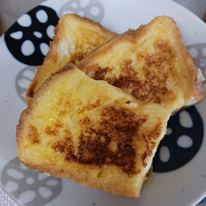 シンプルなフレンチトースト