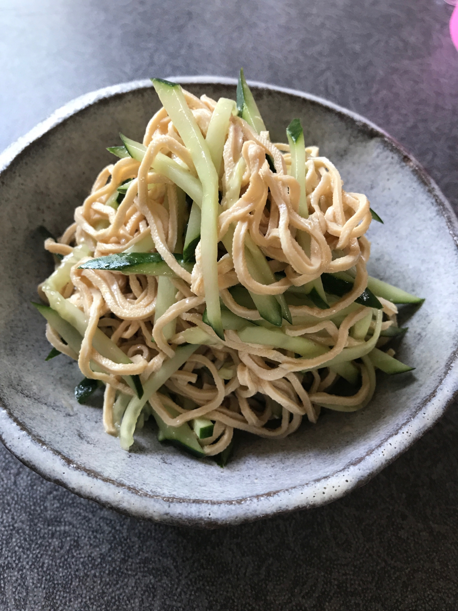 干し豆腐の和え物