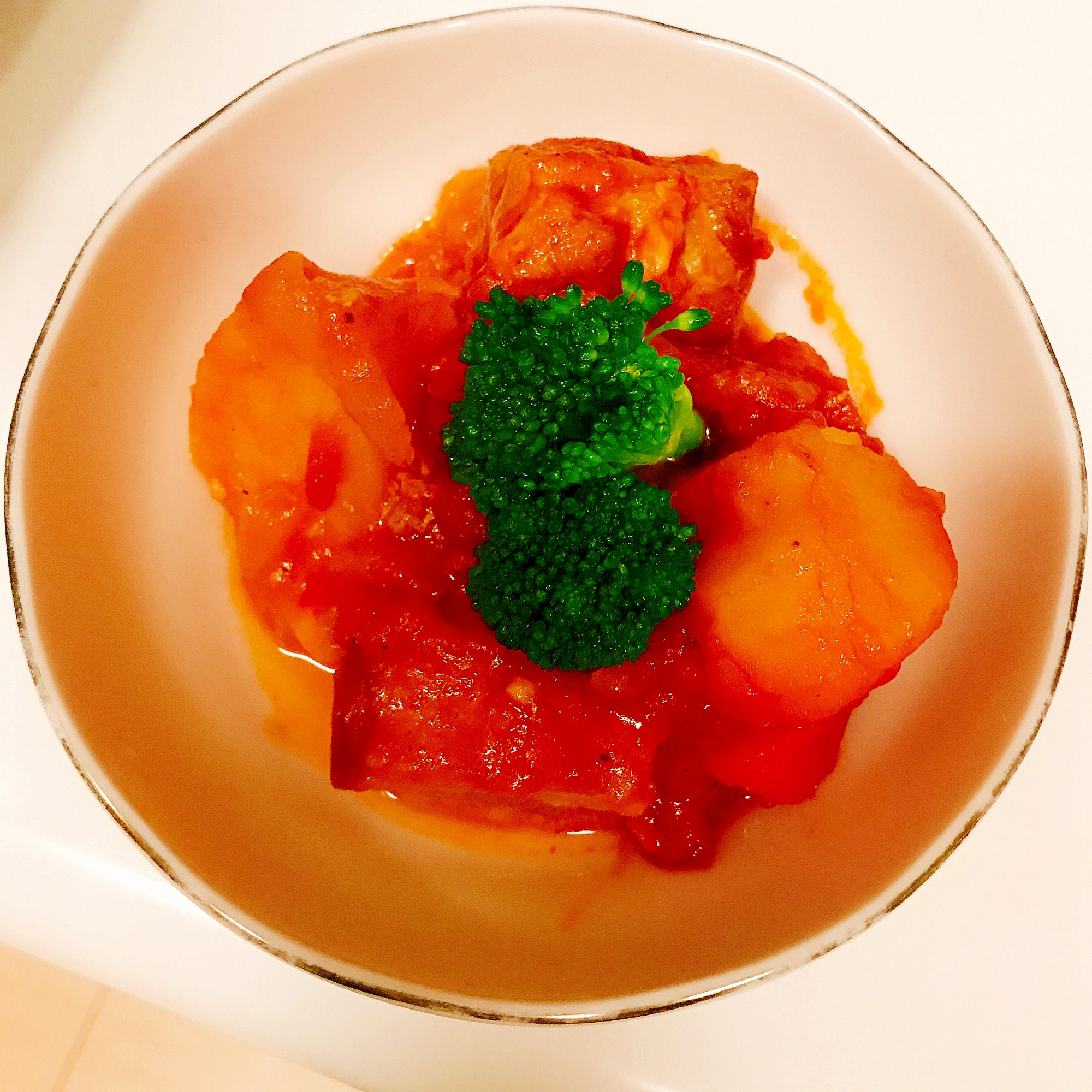 炊飯器シリーズ 豚バラ肉かたまりのトマト煮 レシピ 作り方 By Himako 楽天レシピ