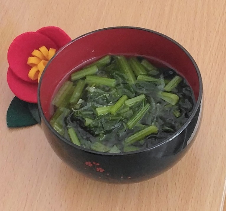 ✨かぶの葉 くったり お味噌汁✨薄味
