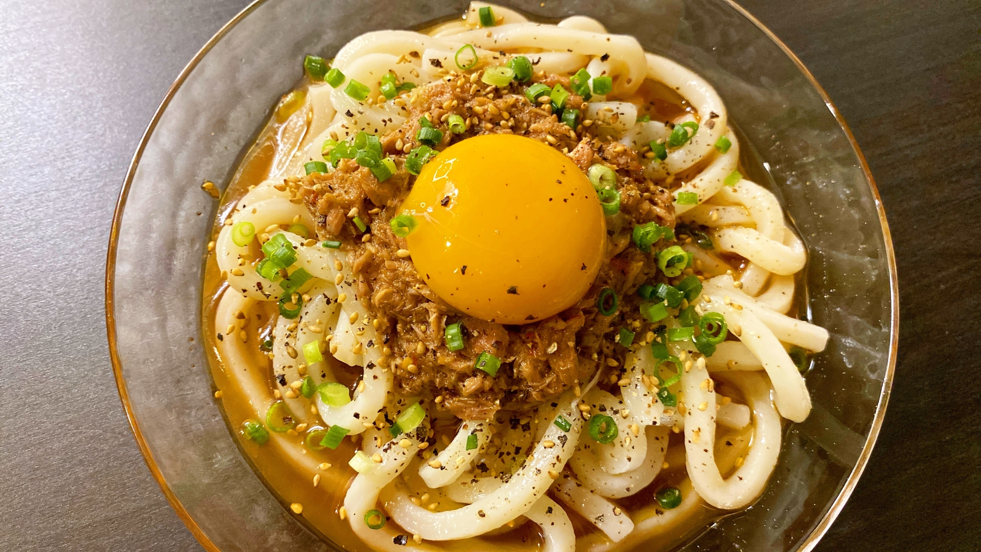 プロ直伝!「中華風ツナ玉冷やしうどん」