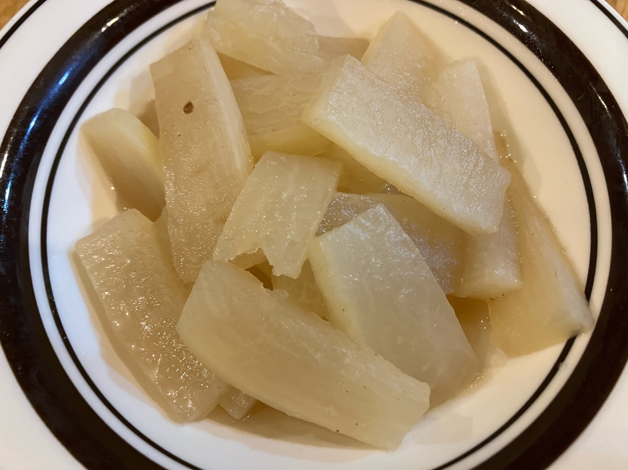 大根のバター醤油煮