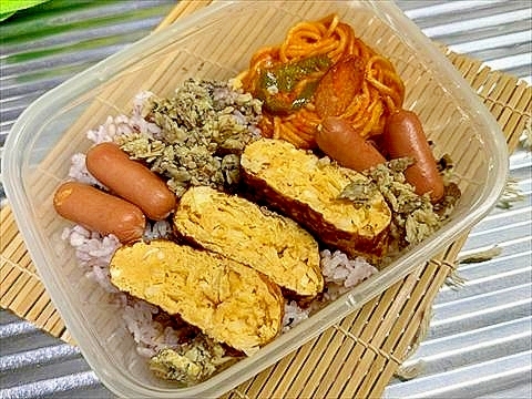 力を合わせて…コドモ舌が喜ぶしっかり味のお弁当っ！