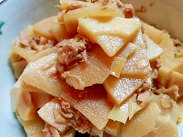 たけのこのシーチキン(ツナ缶)煮