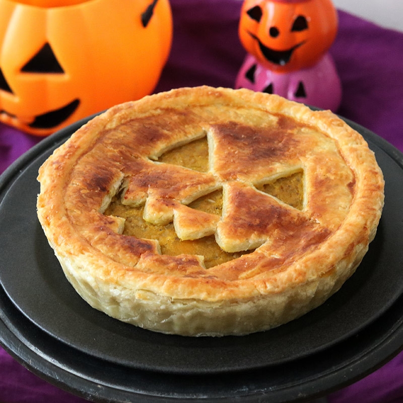 セラベイクで ハロウインに パンプキンミートパイ レシピ 作り方 By 楽天出店店舗 アンジェ Web Shop 楽天レシピ