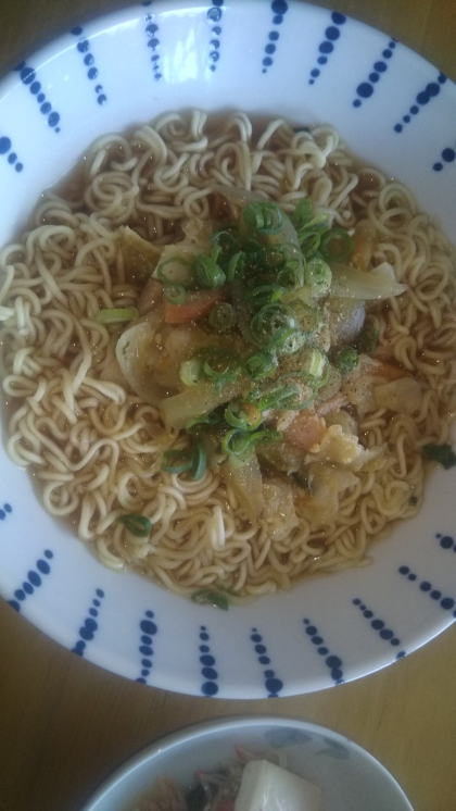 玉ねぎいっぱい♡ラーメン