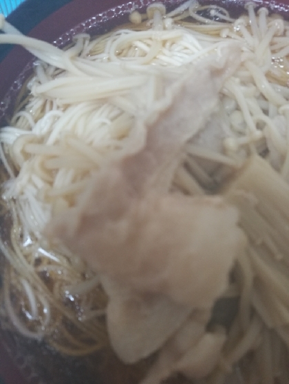 卵と豚肉のうどん