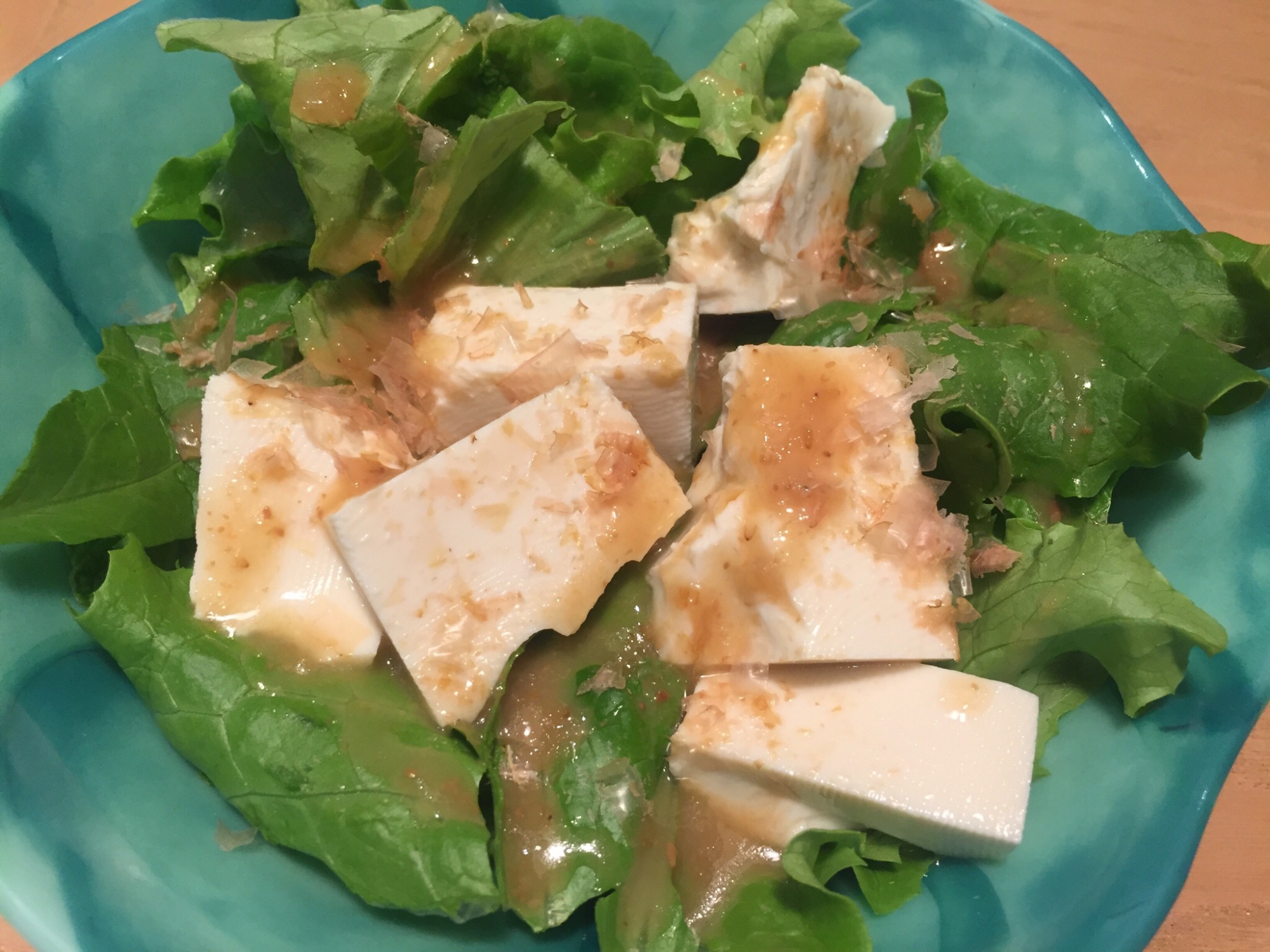 豆腐の簡単サラダ