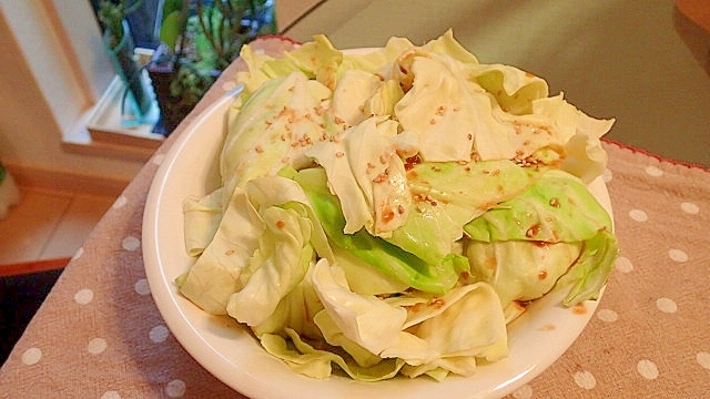 韓国焼肉屋さんで食べた　超簡単　おつまみキャベツ