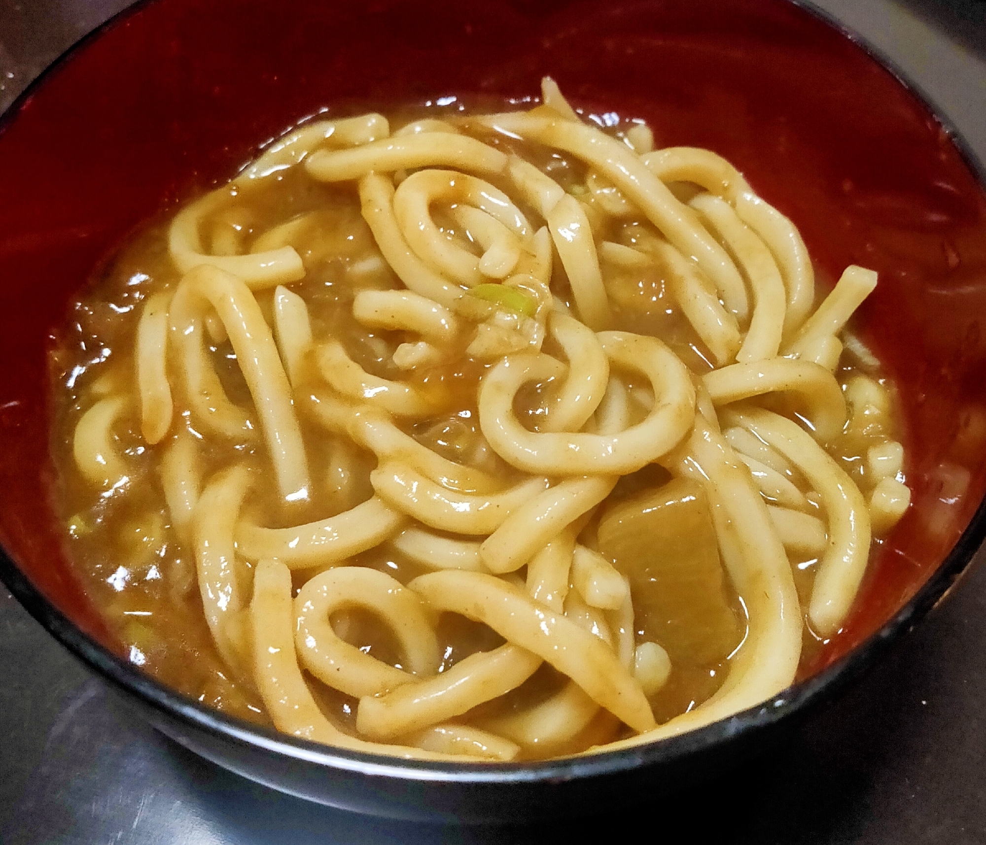 残りカレーの和風カレーうどん【リピート確定】