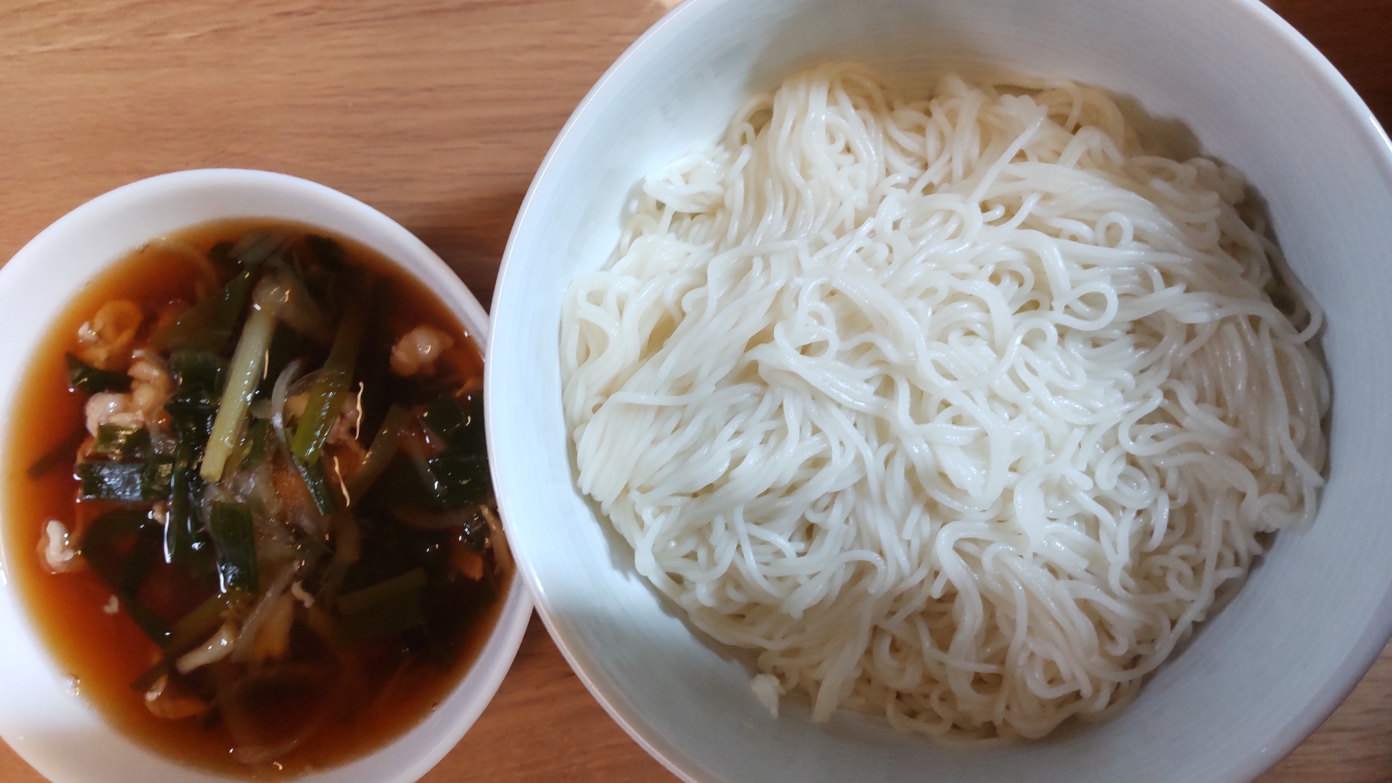 肉汁そうめん