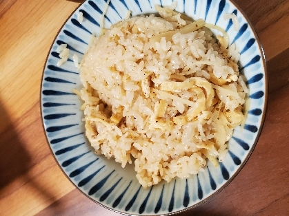 美味しい～♪新生姜と油揚げの炊き込みご飯