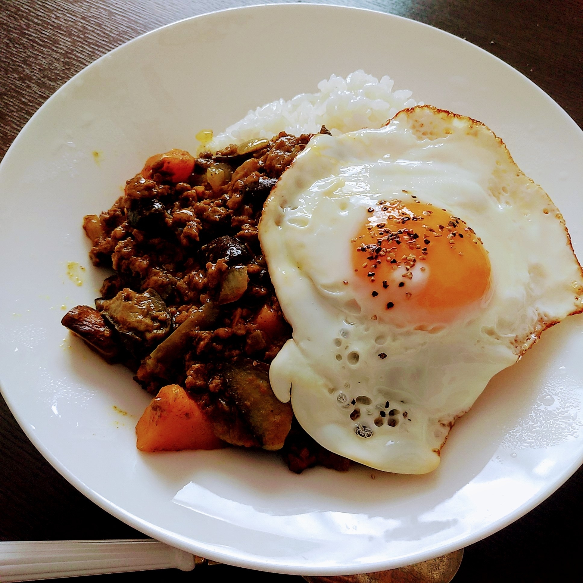 好きな野菜で！簡単ドライカレー