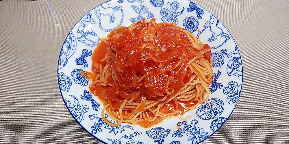 濃厚トマトパスタ＋＋ レシピ・作り方 by aoi++ - 楽天レシピ