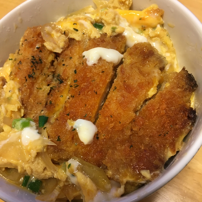 お惣菜カツで☆チキンカツ丼