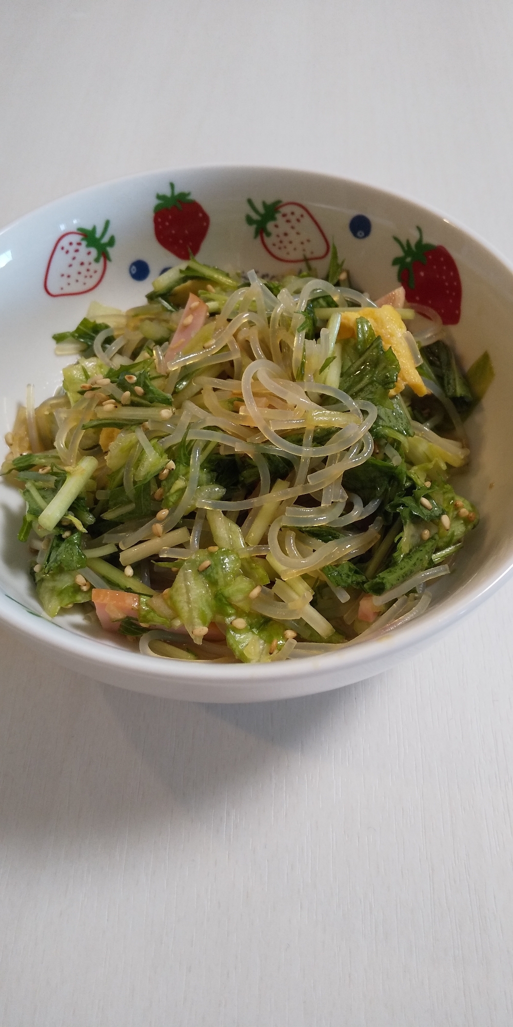 簡単 さっぱり野菜たっぷり春雨サラダ レシピ 作り方 By よっこゆっこ 楽天レシピ