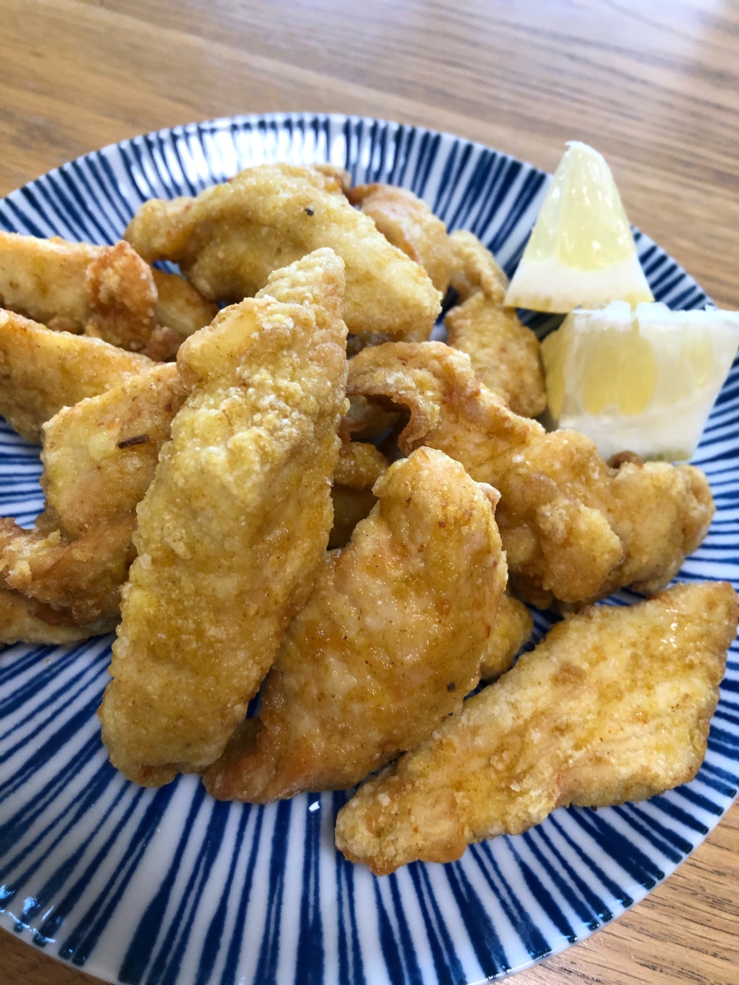 鶏むね肉のカレー唐揚げ