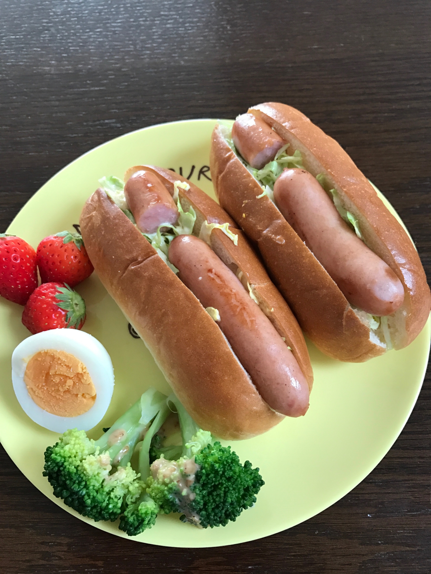 簡単朝ごはん☆ホットドッグ