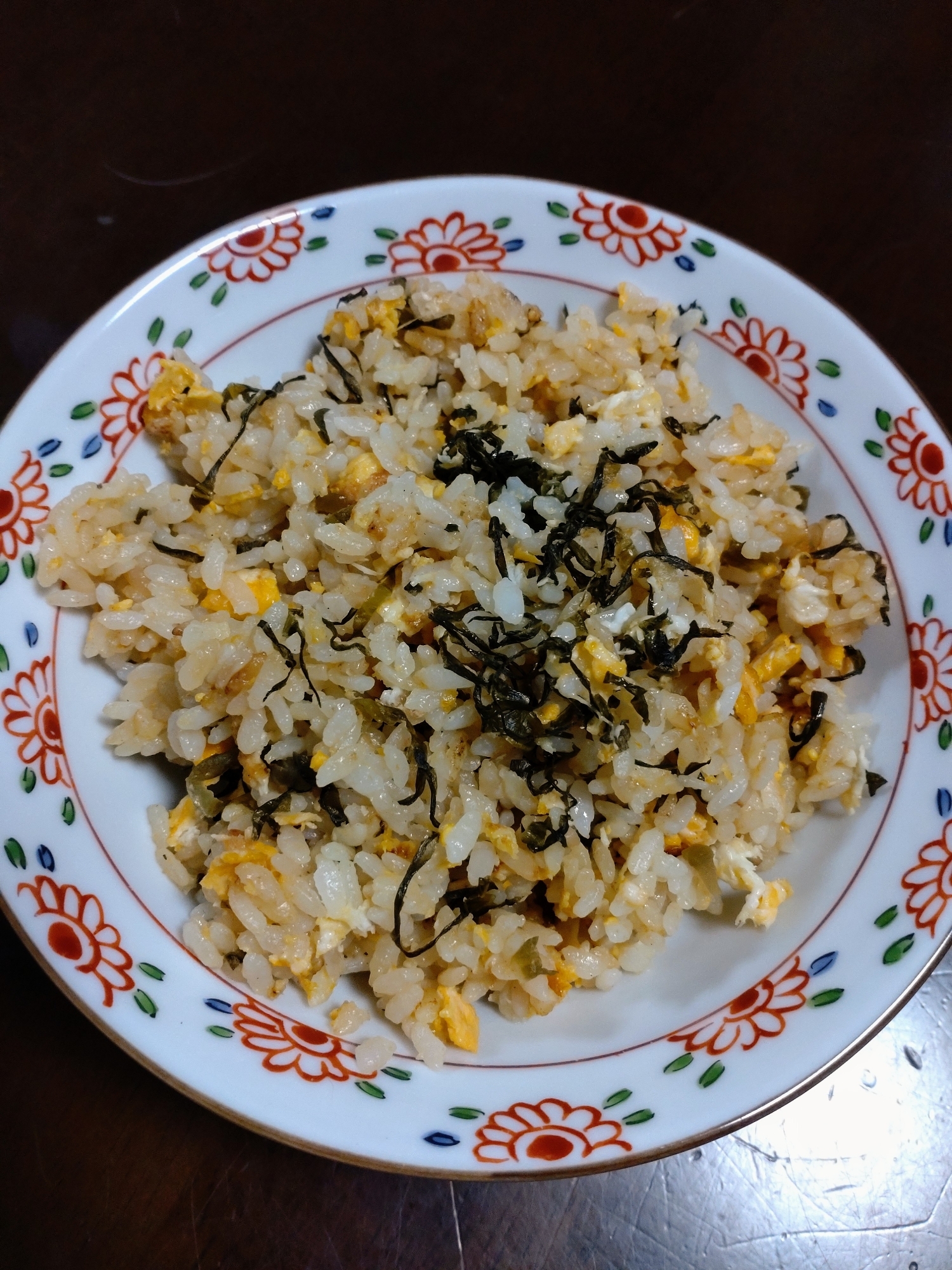 シンプルな高菜チャーハン