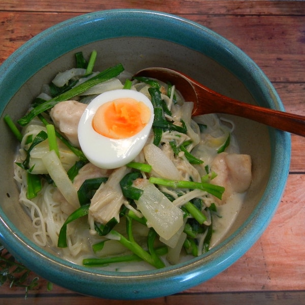 ニラとささみの素麺グリーンカレー レシピ 作り方 By Kon9093 楽天レシピ ニラとささみの素麺グリーンカレー レシピ 作り方 By Kon9093 楽天レシピ