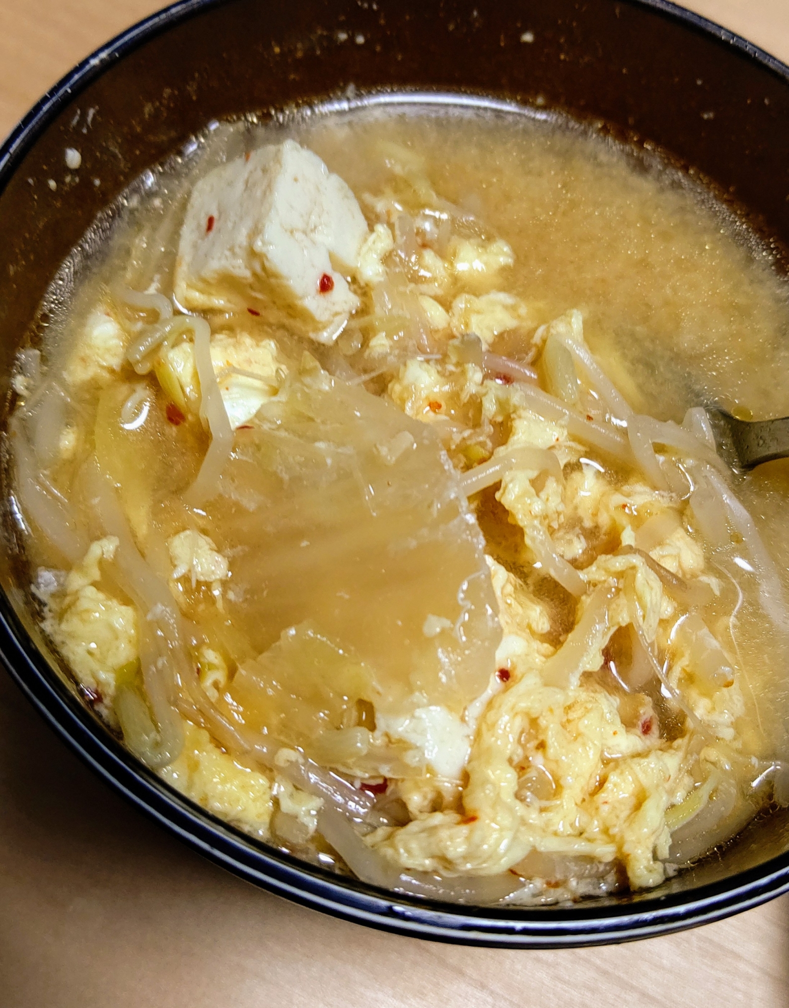 もやし大量キムチスープ レシピ 作り方 By いわし母 楽天レシピ