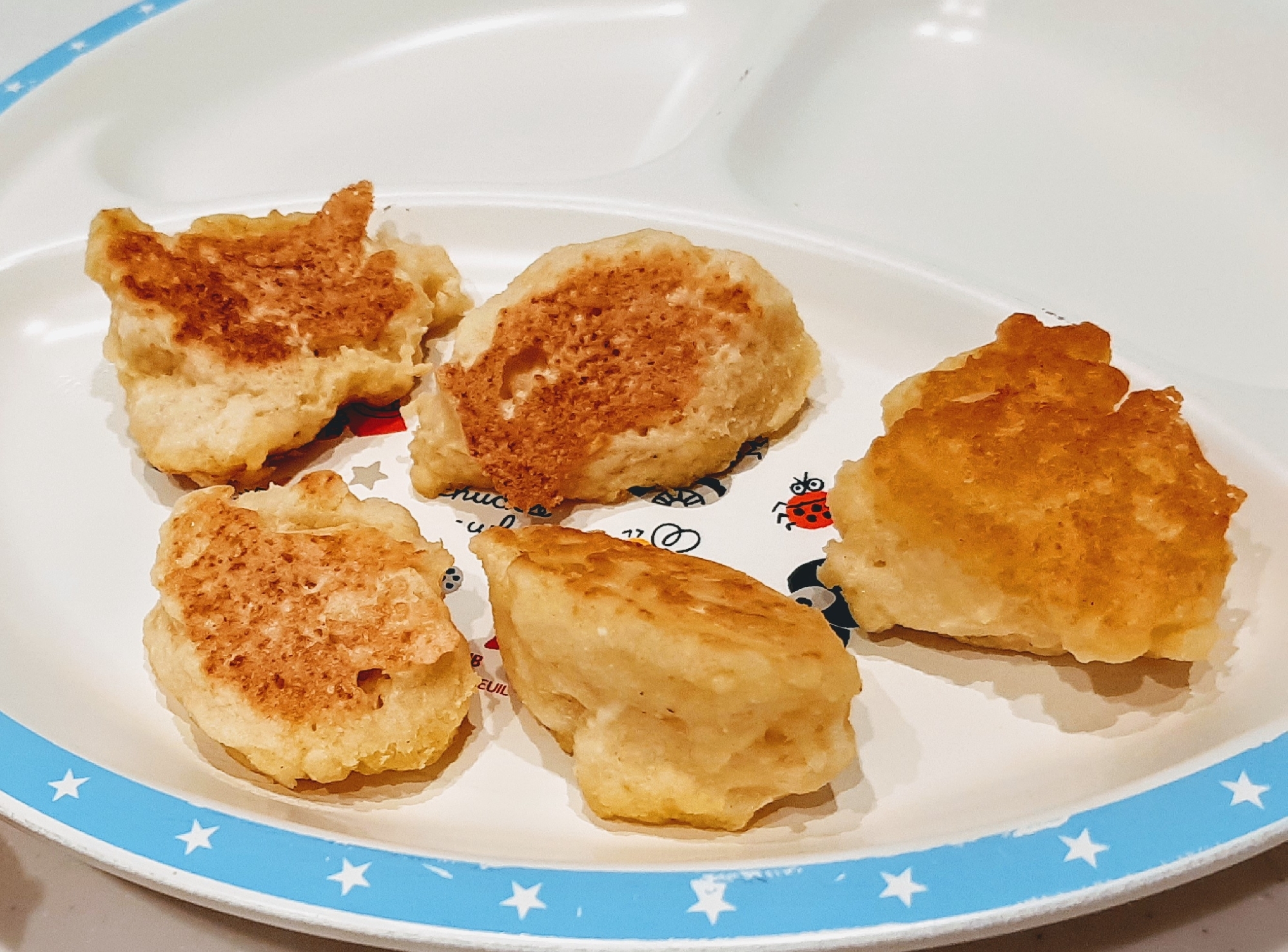 卵、乳なし！おから入りホットケーキ＼(^o^)／