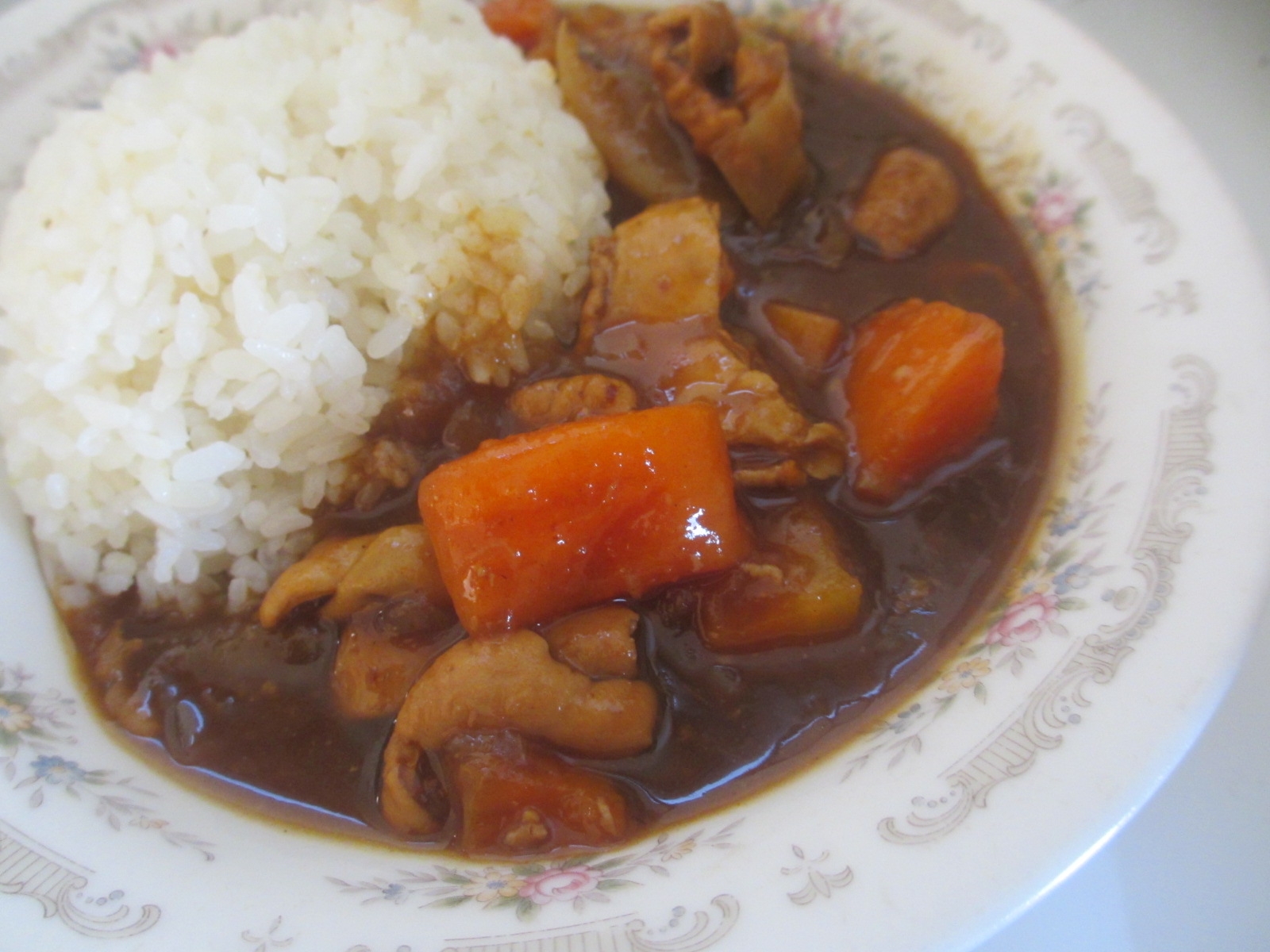 豚モツカレー