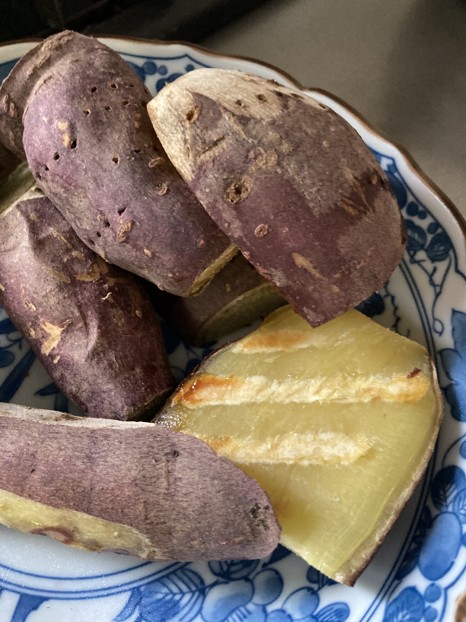 オーブンで塩焼き芋 レシピ 作り方 By へんてこへんてこママ 楽天レシピ