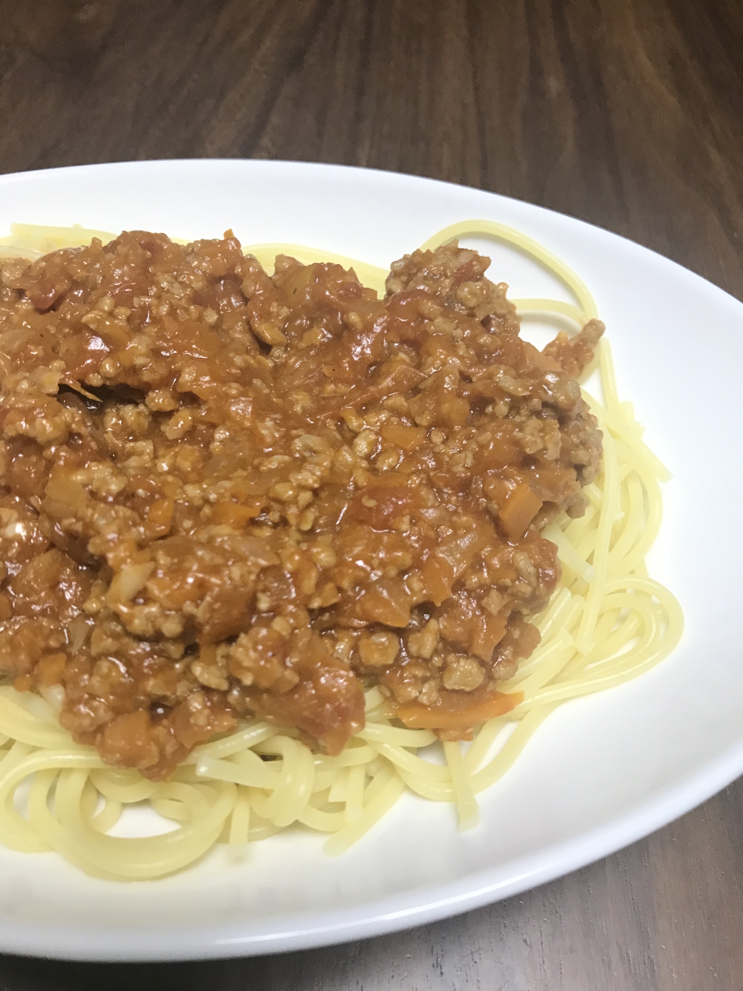 簡単☆ミートソーススパゲティ