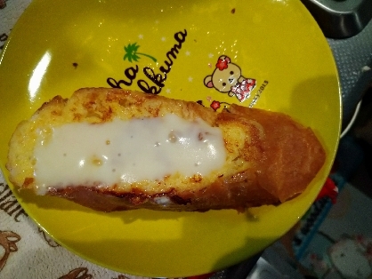 チーズが香ばしい　塩フレンチトースト