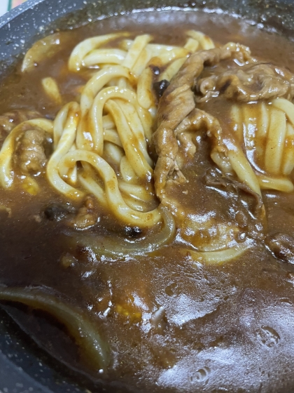 お蕎麦屋さんみたい♡和風カレーうどん