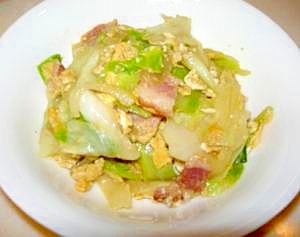 ほんだし1つでうまうまキャベツ炒め