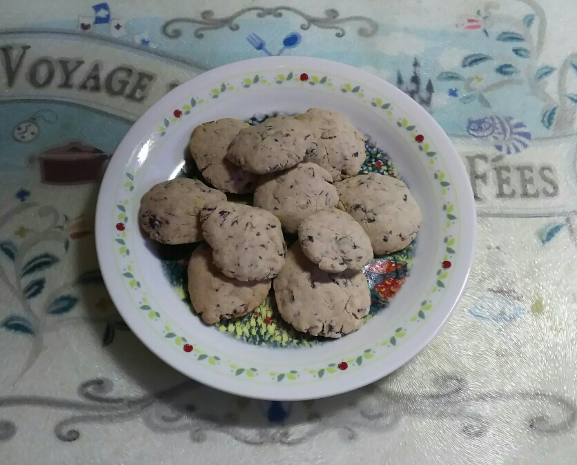 小豆の軽クッキー