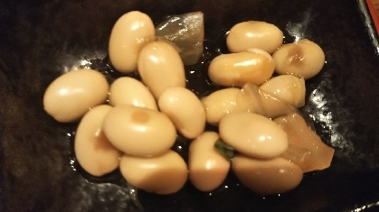 大豆と昆布の煮物
