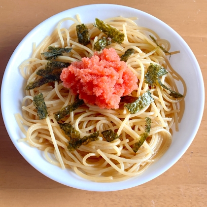 たらこバター醤油パスタ