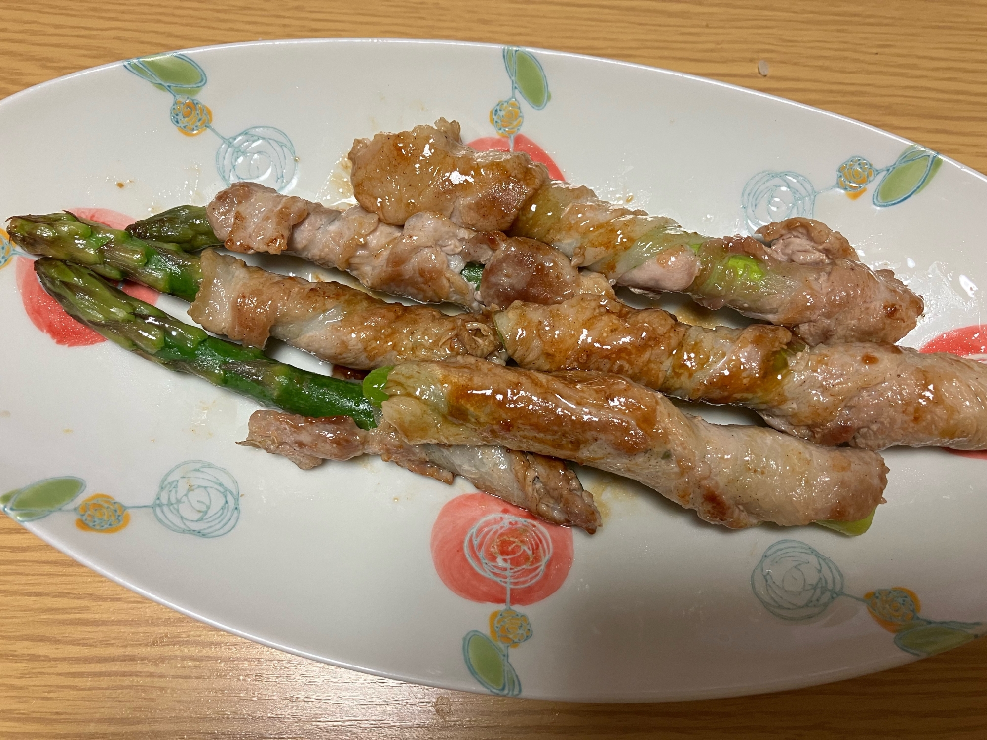 アスパラの豚肉巻き☆彡