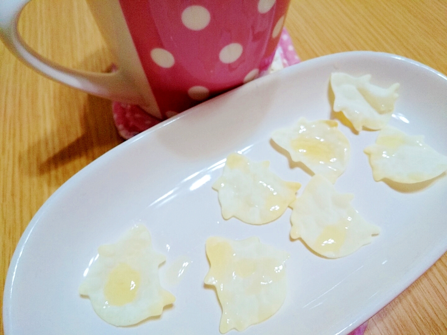 餃子の皮でハロウィン