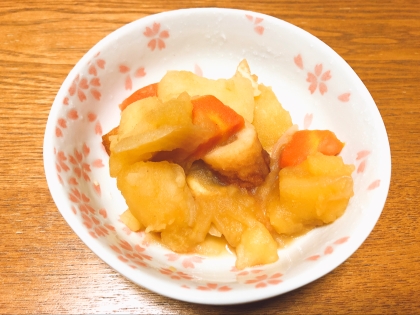 竹輪とじゃがいもの煮物