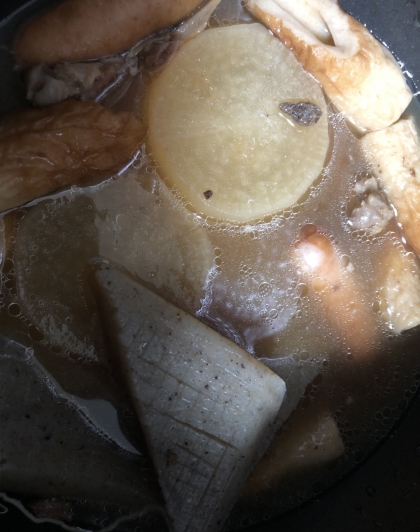 ウィンナーが人気★関西風おでん