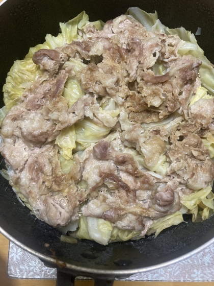 豚と白菜の生姜炒め