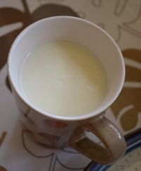 カリフラワーのポタージュってこんなにおいしいんだ！って感動してしまいました。また作ります。