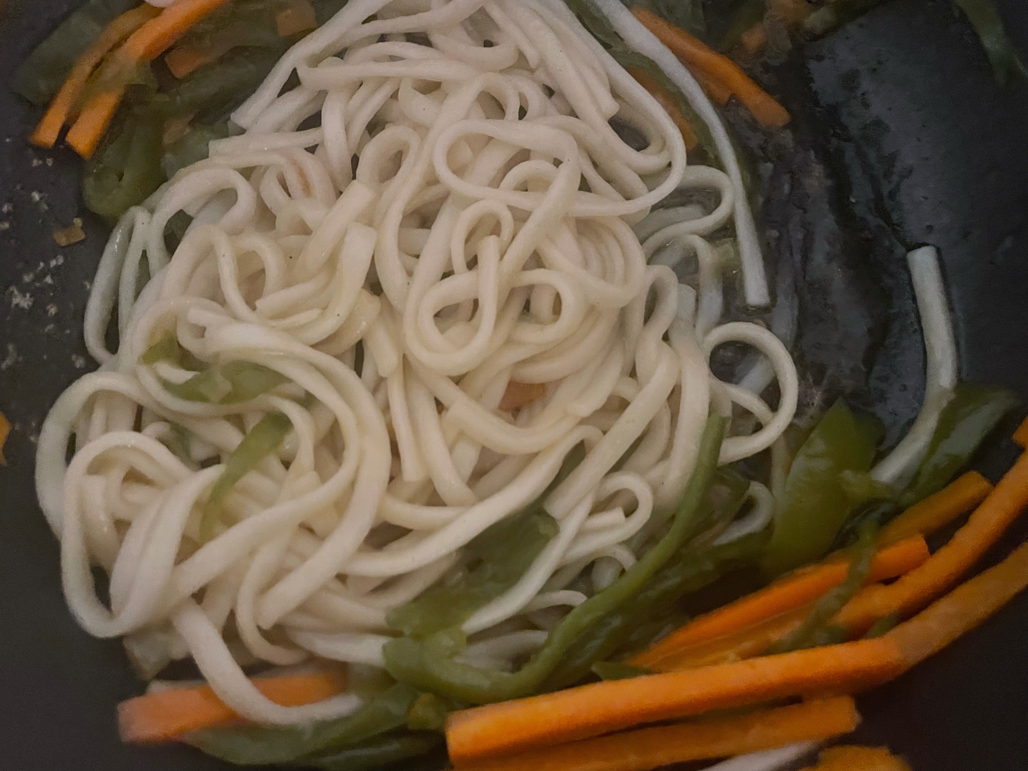 野菜焼うどん