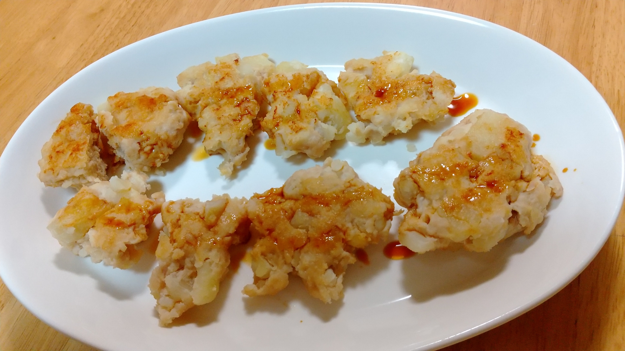 ひき肉とじゃがいもでハンバーグ風おかず レシピ 作り方 By Sugarnerve 楽天レシピ