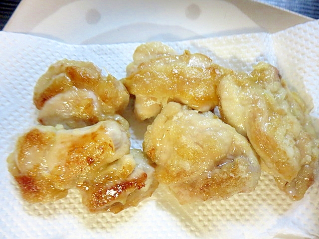 にんにく入り鶏のから揚げ