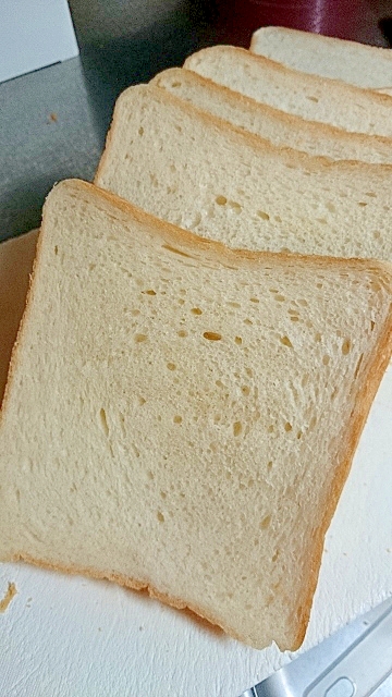 ホームベーカリーの型で「角食パン」を作ってみた♪